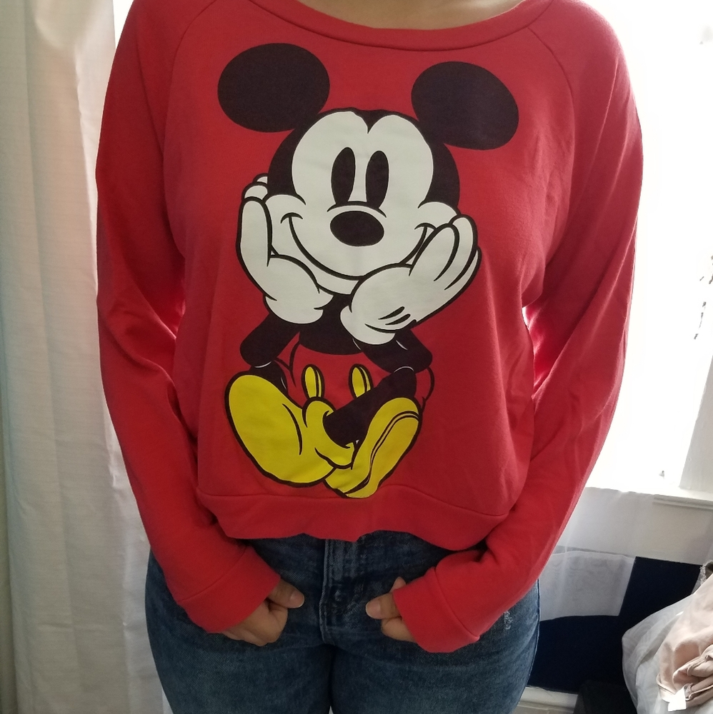 Disney Mickey mouse crop top